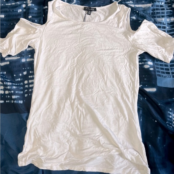Dynamite open shoulder tee, size S - Picture 1 of 2